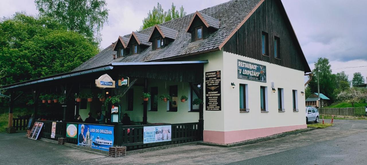 Hotel Pension U Loupežáku Jetřichovice Exterior foto